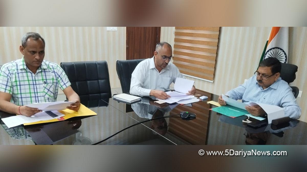 Ashok Kumar Sharma, Poonch, Deputy Commissioner Poonch, District Level Coordination Committee
