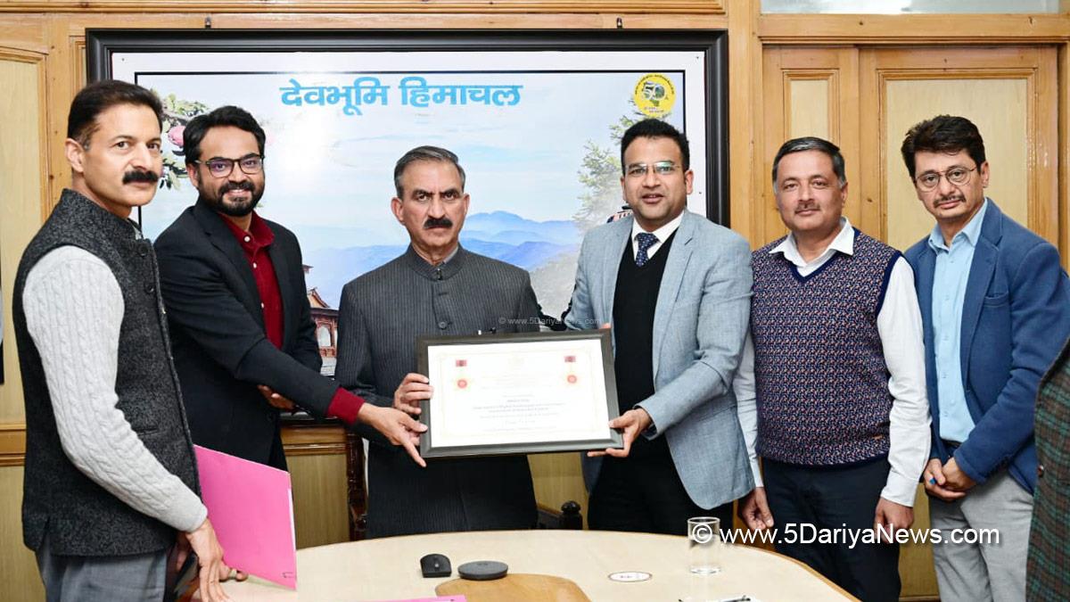 Sukhvinder Singh Sukhu, Thakur Sukhvinder Singh Sukhu, Himachal Pradesh, Himachal, Himachal Congress, Chief Minister of Himachal Pradesh, Himachal News, Latest Himachal News