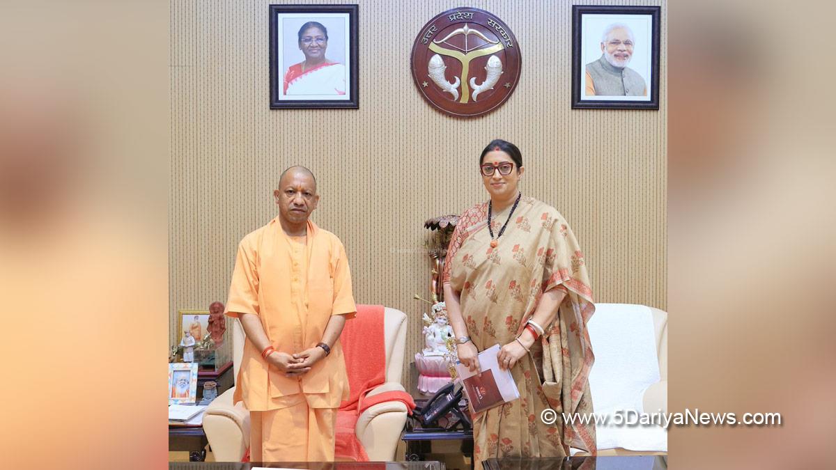 Yogi Adityanath, BJP Uttar Pradesh, Chief Minister of Uttar Pradesh, Lucknow, Uttar Pradesh, Smriti Irani