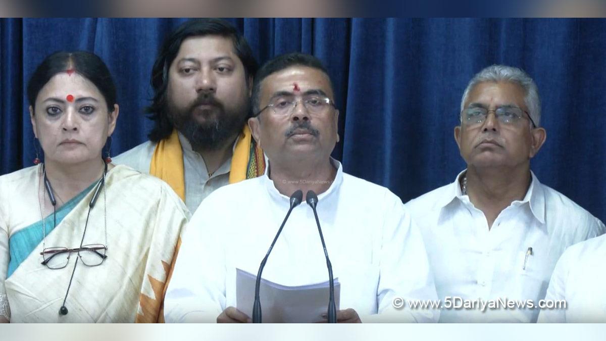 Suvendu Adhikari, BJP West Bengal, Chief Minister of West Bengal, West Bengal, Kolkata