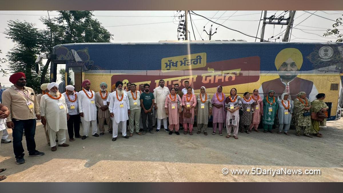 Jagdeep Kamboj Goldy, Jalalabad, AAP Punjab, Punjab, Punjab News, Latest Punjab News, Mukh Mantri Teerth Yatra, Mukh Mantri Tirth Yatra Scheme