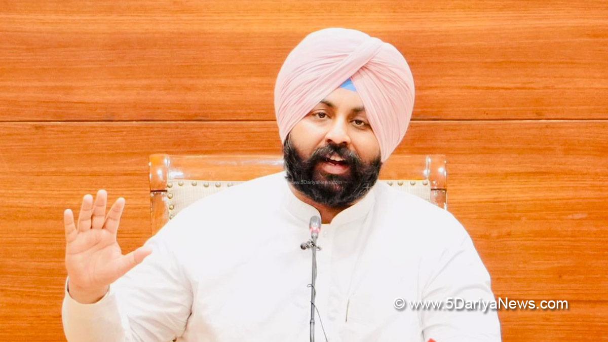 Harjot Singh Bains, AAP Punjab, Punjab, Punjab News, Latest Punjab News