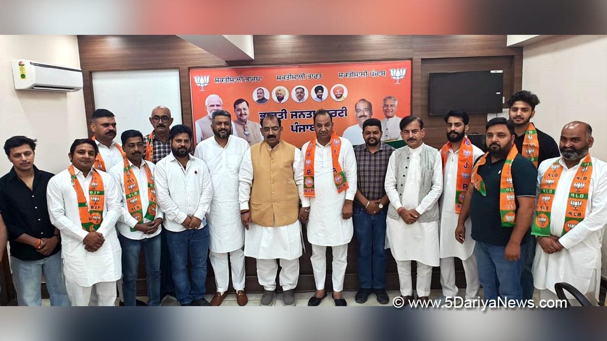 Ashwani Sharma, BJP Punjab, Vineet Joshi, Susheel Kumar Sharma, Sanjeev Vashisht, Punjab, Punjab News, Latest Punjab News