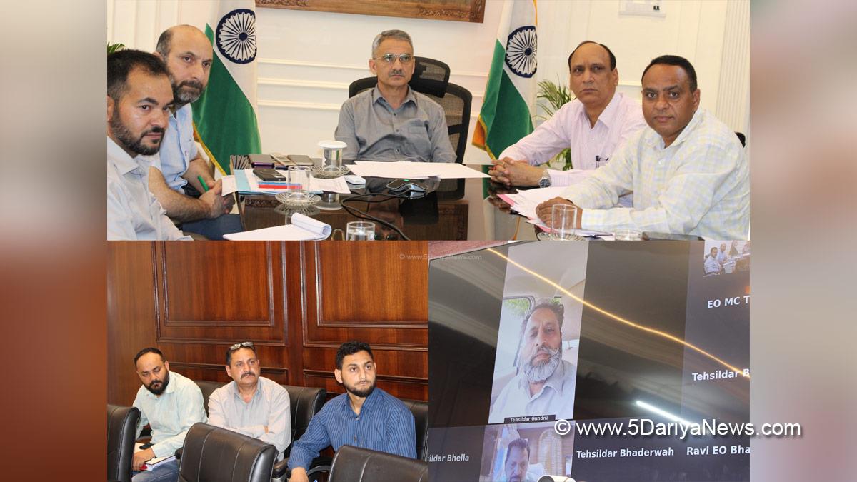 Krishan Lal, Doda, DC Doda, Deputy Commissioner Doda