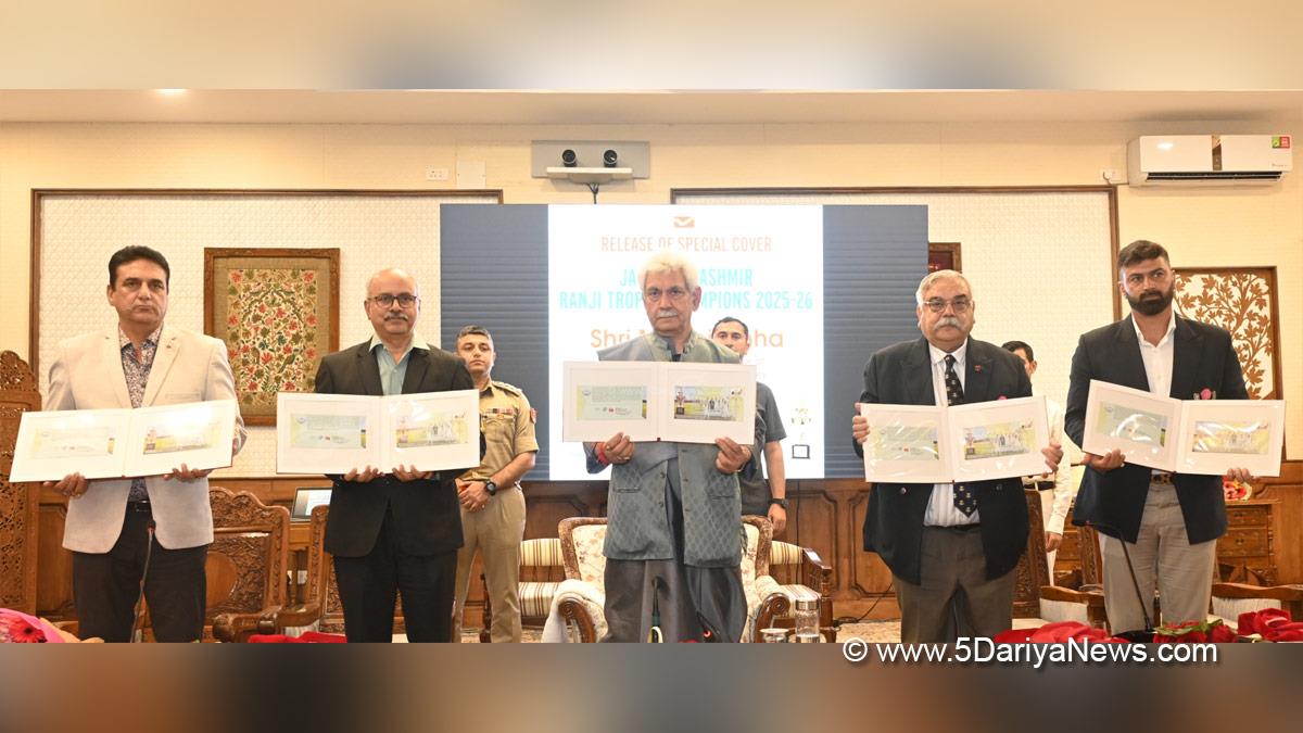 Manoj Sinha, Lieutenant Governor JK, Raj Bhavan, Jammu, Srinagar, Kashmir, Jammu And Kashmir
