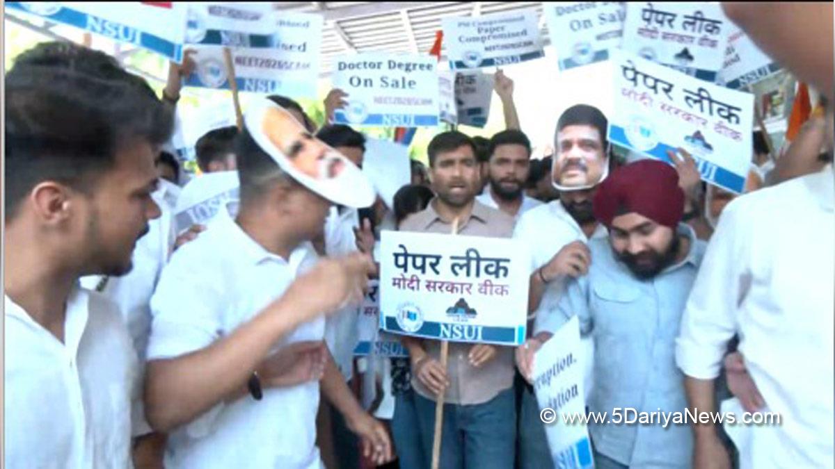 Protest, NEET, NEET Exam, NEET Exam 2026, NEET Exam Leak, New Delhi