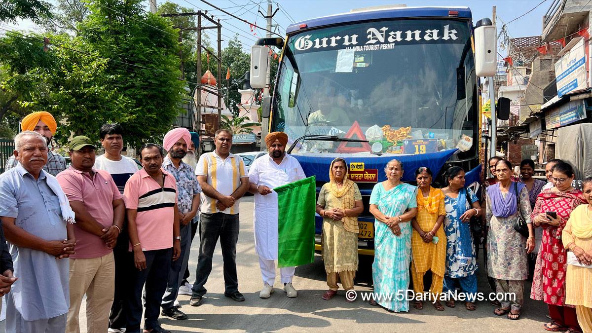Ranbir Singh Bhullar, Ferozepur, AAP, Aam Aadmi Party, Aam Aadmi Party Punjab, AAP Punjab, Mukh Mantri Teerth Yatra, Mukh Mantri Tirth Yatra Scheme