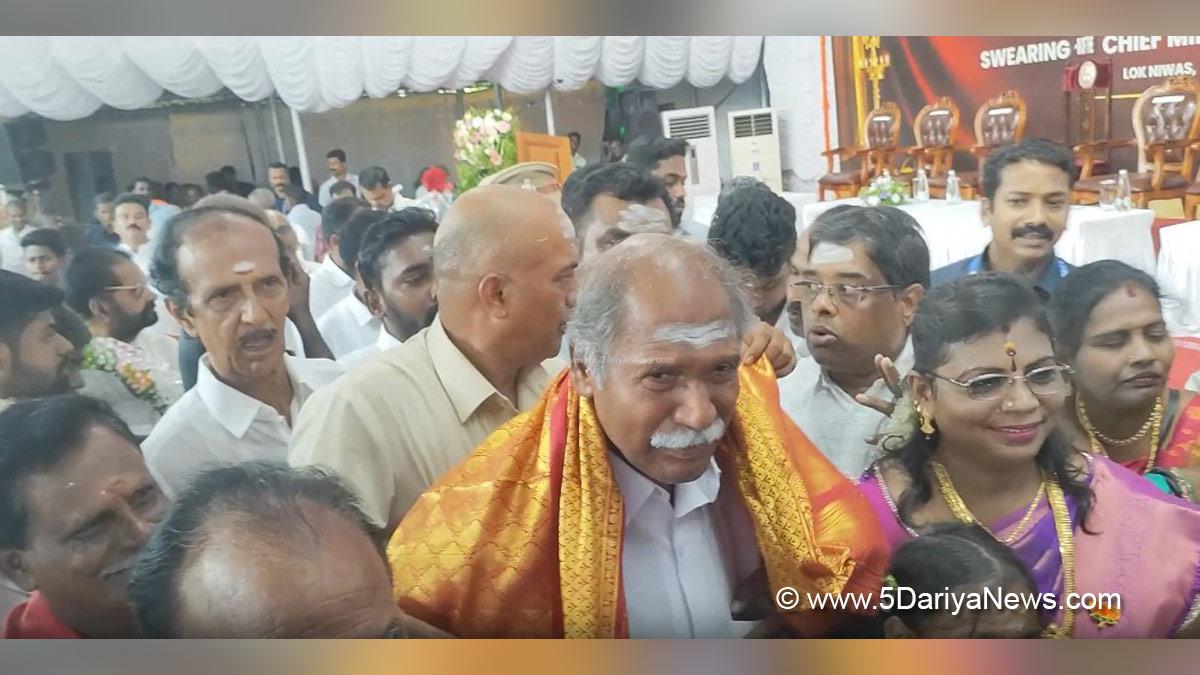 N Rangasamy, All India NR Congress, Chief Minister of Puducherry, Puducherry, National Democratic Alliance, NDA