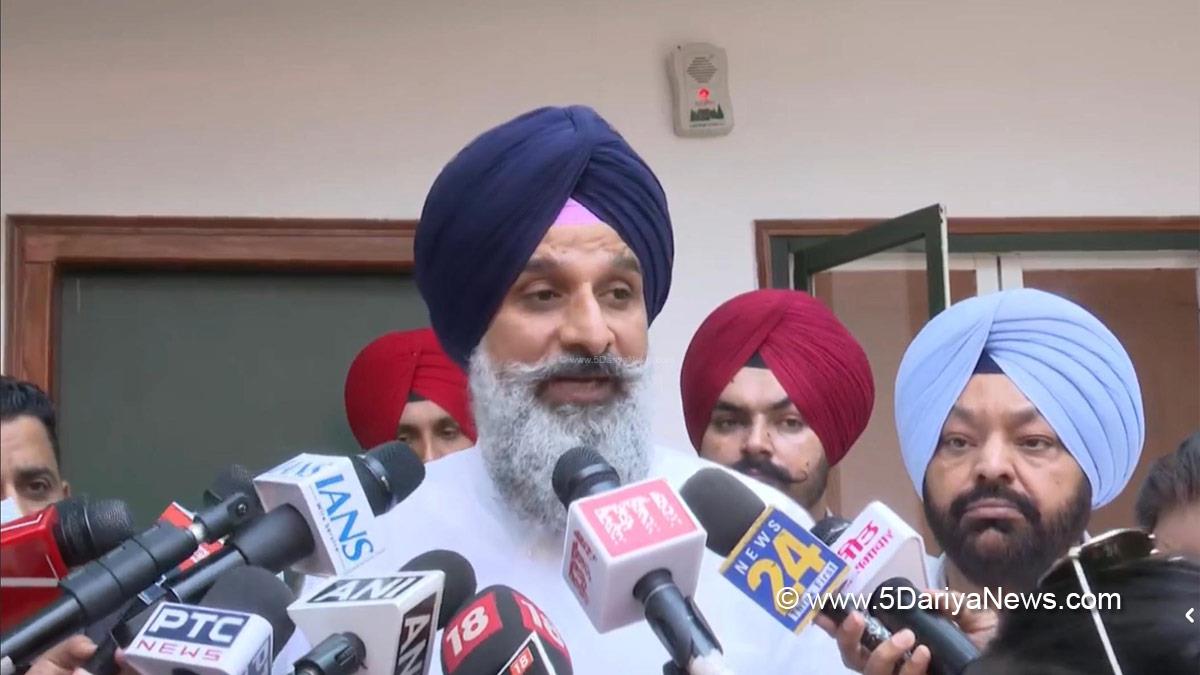 Bikram Singh Majithia, Shiromani Akali Dal, SAD, Akali Dal, Punjab, Punjab News, Latest Punjab News