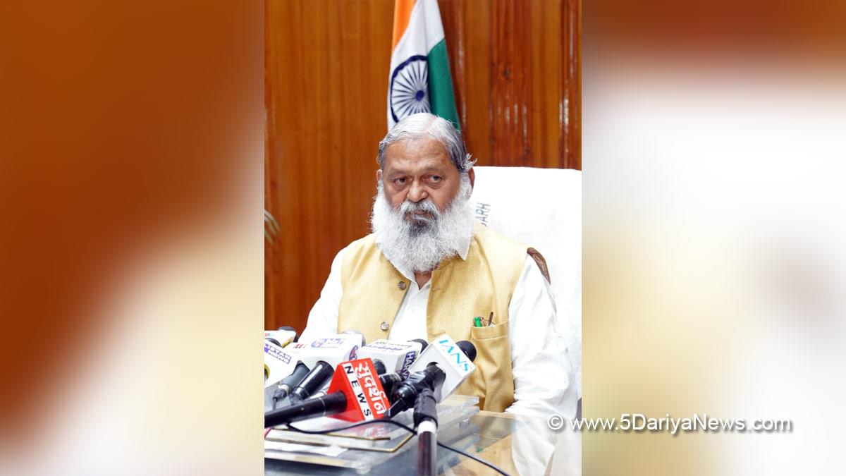 Anil Vij, Haryana, Ambala, BJP Haryana, Haryana News, Latest Haryana News