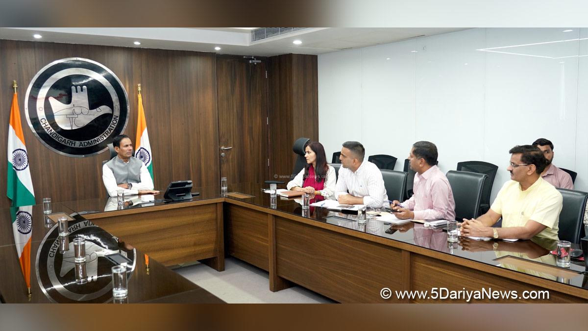 H Rajesh Prasad, Chief Secretary, Chief Secretary Chandigarh, UT Chandigarh