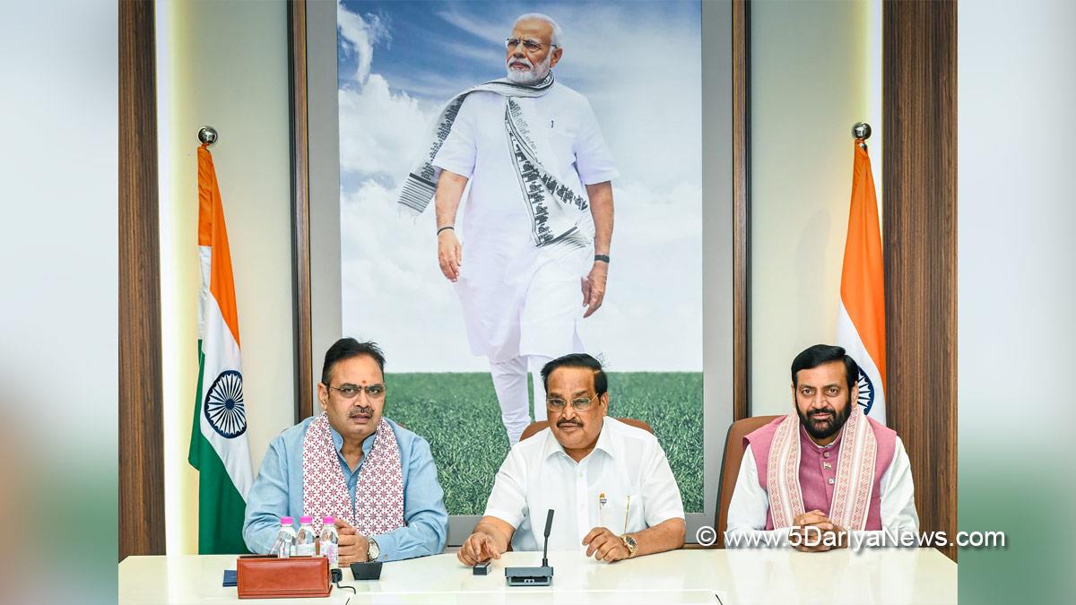 Bhajan Lal Sharma, BJP Rajasthan, Chief Minister Of Rajasthan, Nayab Singh Saini, BJP Haryana, Chief Minister of Haryana, CR Paatil, New Delhi