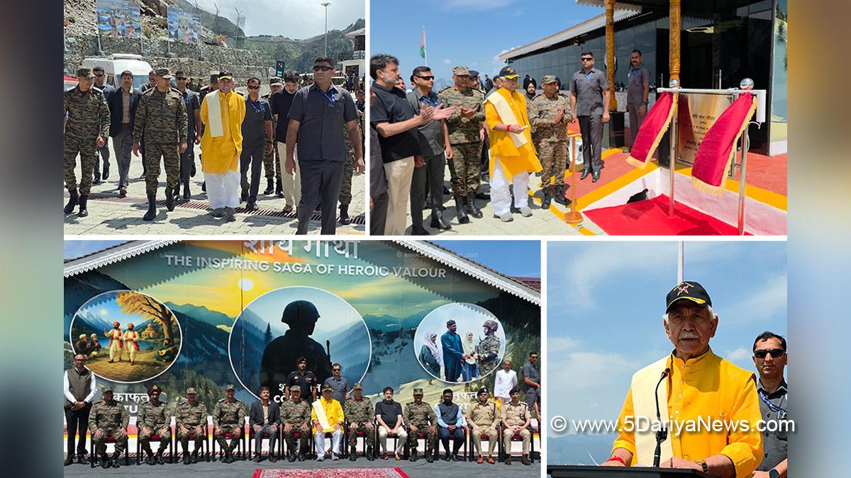 Manoj Sinha, Lieutenant Governor JK, Kupwara, Shaurya Gatha Complex