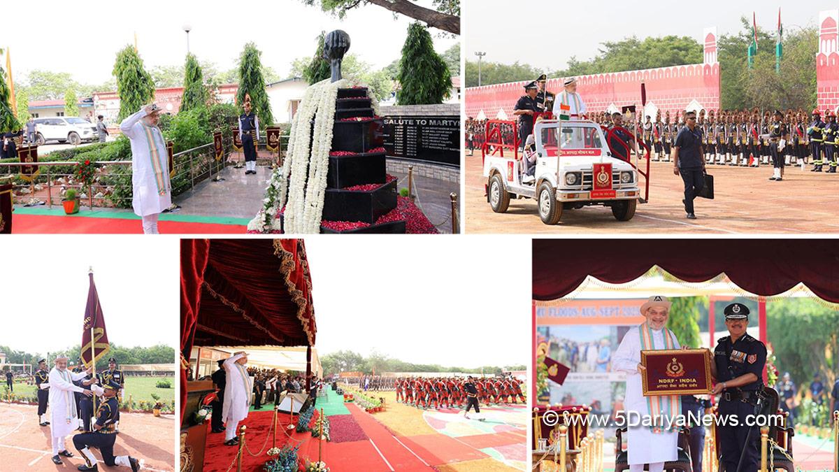 Amit Shah, Union Home Minister, BJP, Bharatiya Janata Party, National Disaster Response Force, NDRF, Ghaziabad