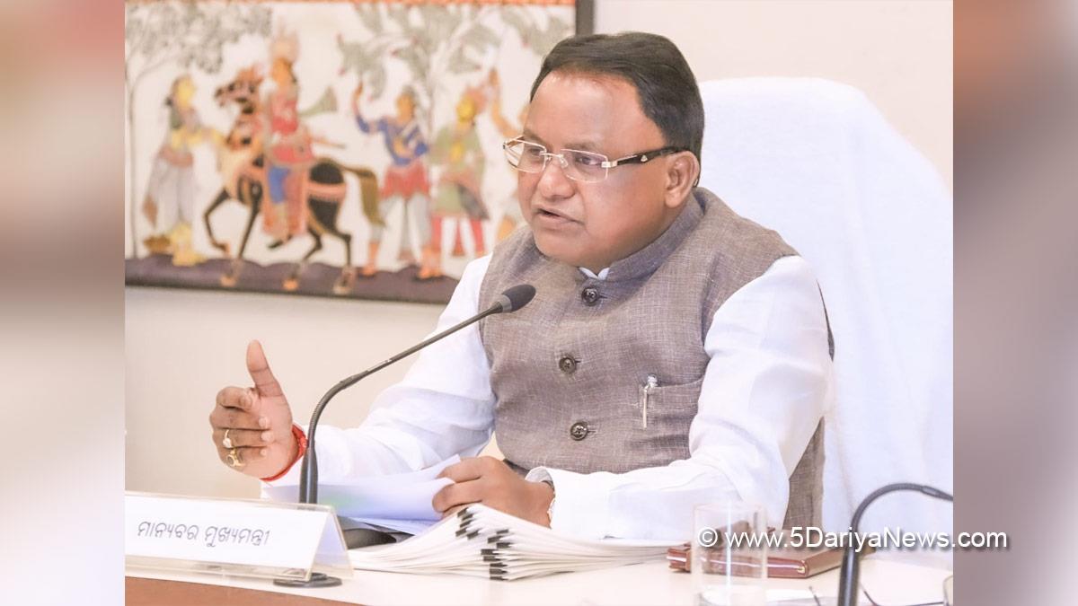 Mohan Charan Majhi, BJP Odisha, Chief Minister of Odisha, Odisha, Bhubaneswar