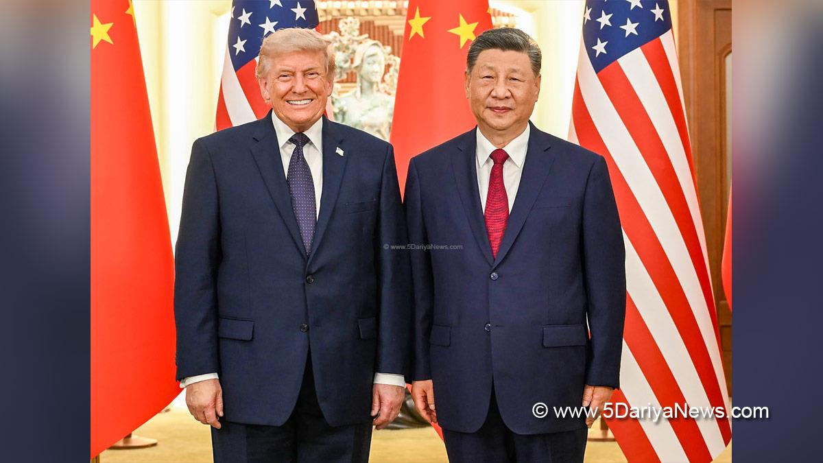 Donald Trump US President, Xi Jinping, Chinese President, Beijing