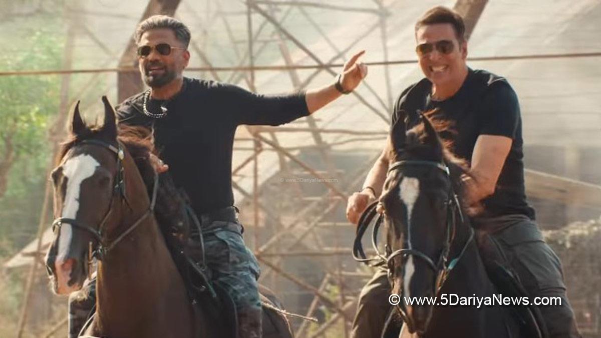 Akshay Kumar, Suniel Shetty, Welcome to the Jungle, Welcome to the Jungle Teaser, Bollywood, Bollywood News, Latest Bollywood News, Mumbai