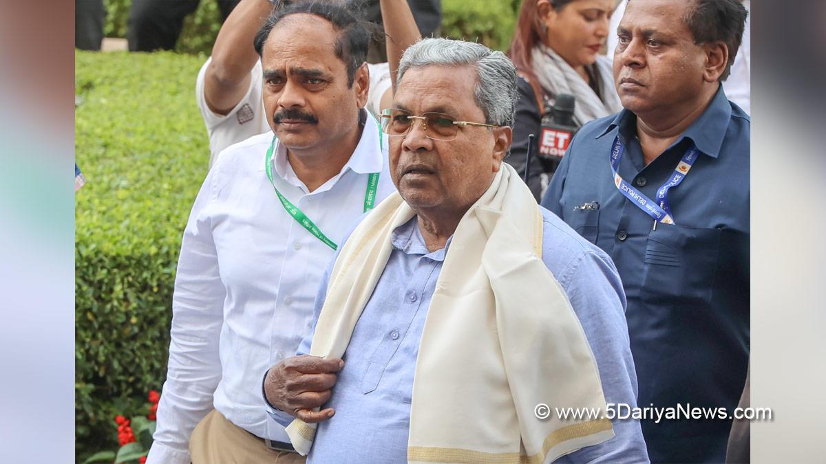 Siddaramaiah, Chief Minister of Karnataka, Indian National Congress, Congress, Karnataka, Bengaluru