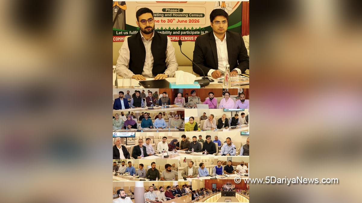 Akshay Labroo, Srinagar, Deputy Commissioner Srinagar, Faz Lul Haseeb, Commissioner SMC, Census 2027