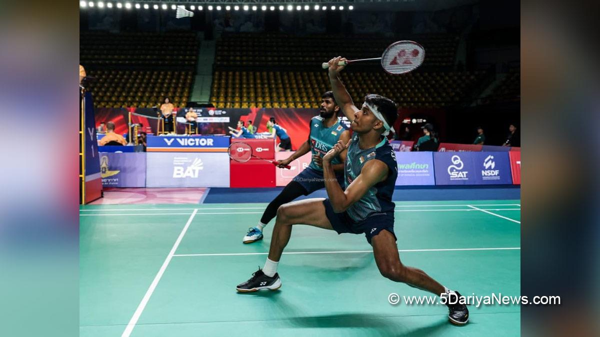 Sports News, Badminton, Satwiksairaj Rankireddy, Chirag Shetty, Thailand Open, Thailand Open Super 500, Thailand
