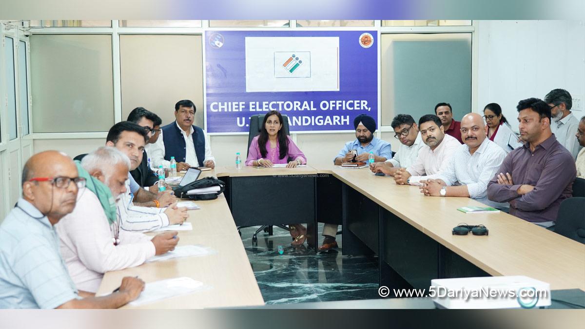 Prerna Puri, Chief Electoral Officer, UT Chandigarh, Chandigarh
