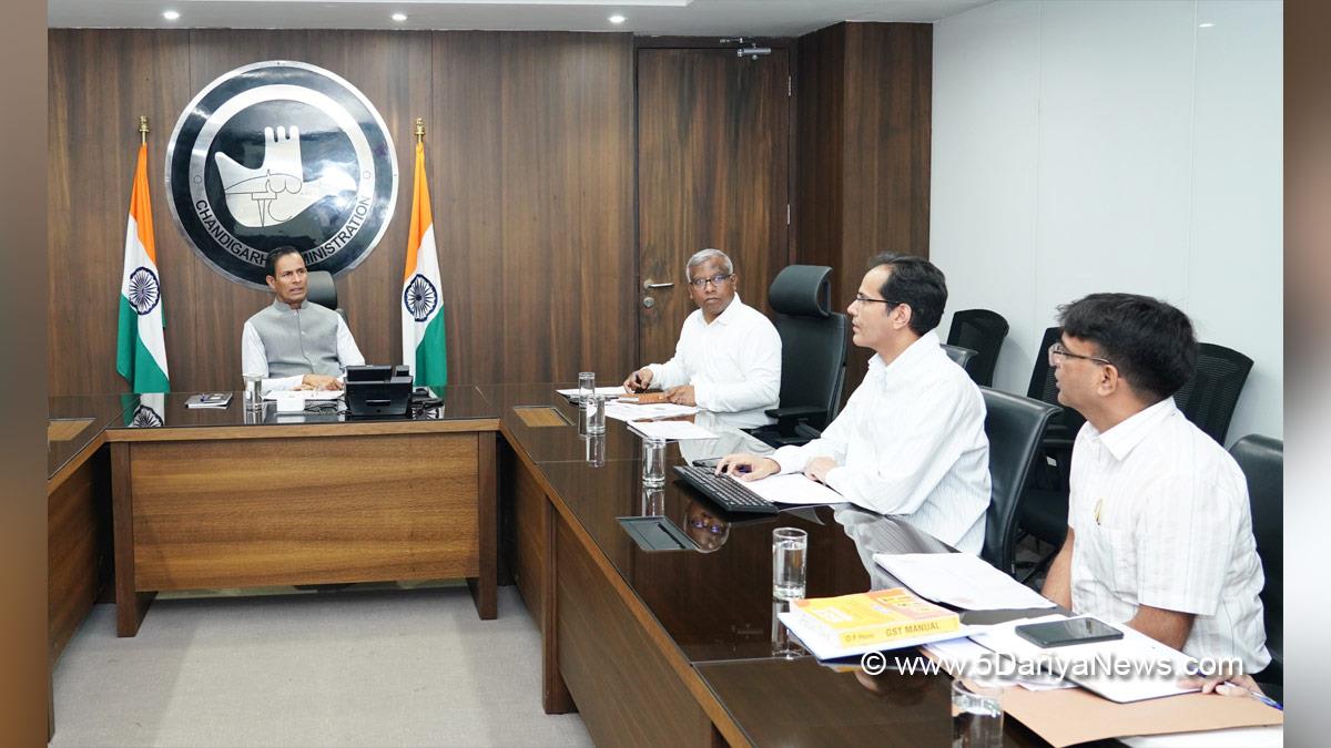 H Rajesh Prasad, Chief Secretary, Chief Secretary Chandigarh, UT Chandigarh