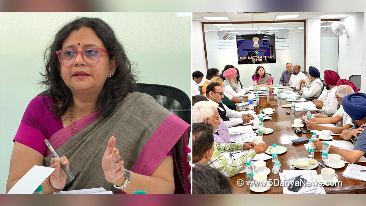 Anindita Mitra, Election Commision Punjab, ECI, Chief Electoral Officer Punjab, CEO Punjab