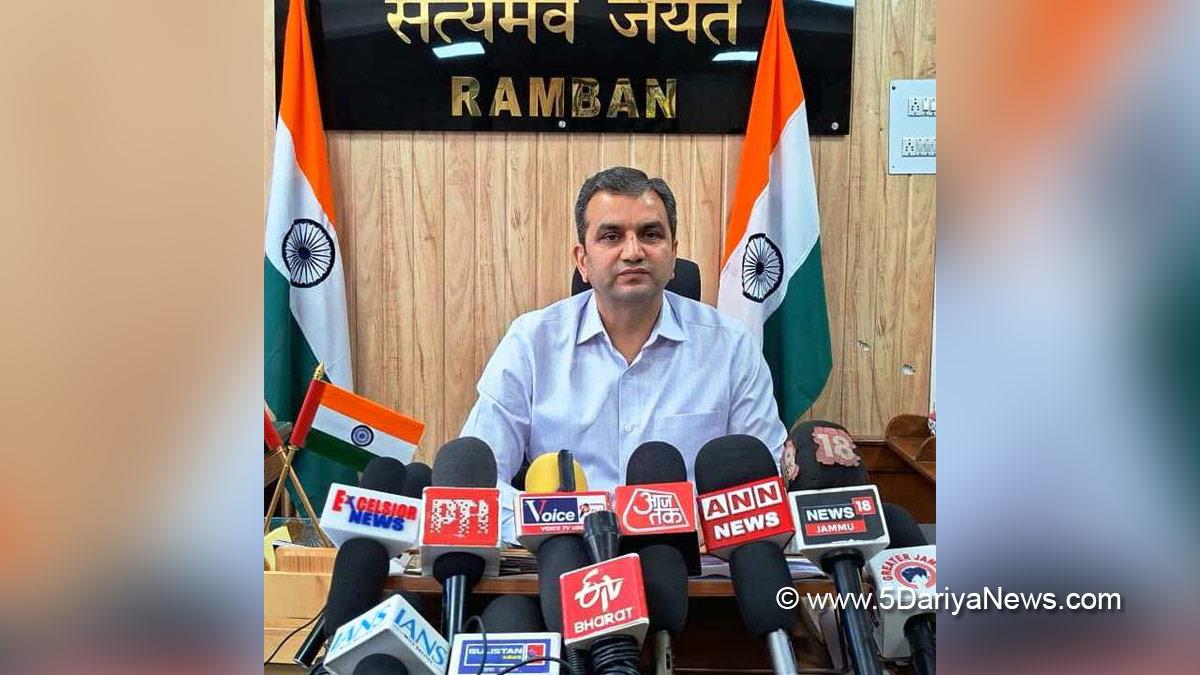 Mohammad Alyas Khan, Ramban, Deputy Commissioner Ramban, Census 2027