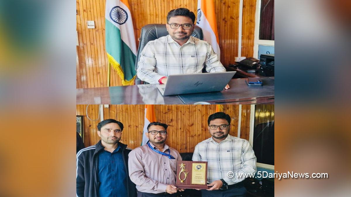Shrikant Suse, Shrikant Balasaheb Suse, Kupwara, Deputy Commissioner Kupwara