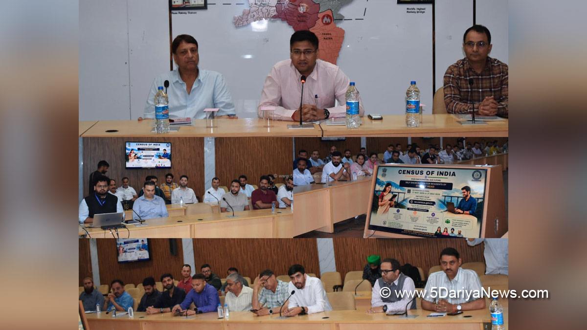 Kumar Abhishek, Reasi, Deputy Commissioner Reasi, Census 2027