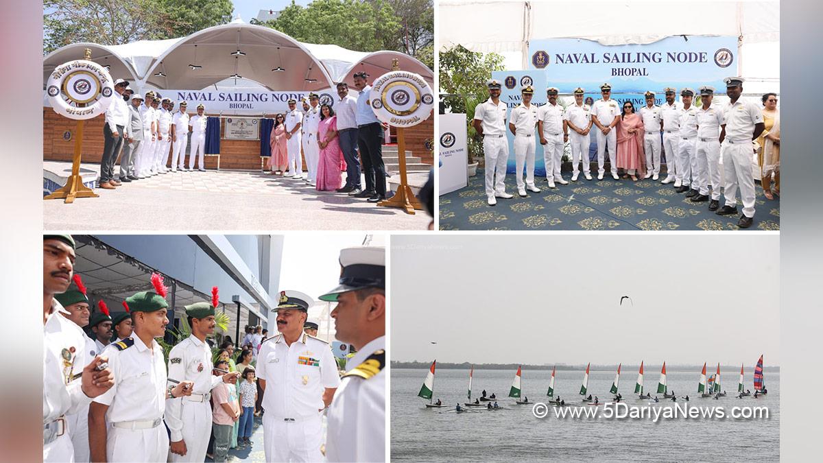 Military, Indian Navy, Indian Navy Chief, Admiral Dinesh K Tripathi, Chief of Naval Staff, CNS, Naval Sailing Node, Bhopal