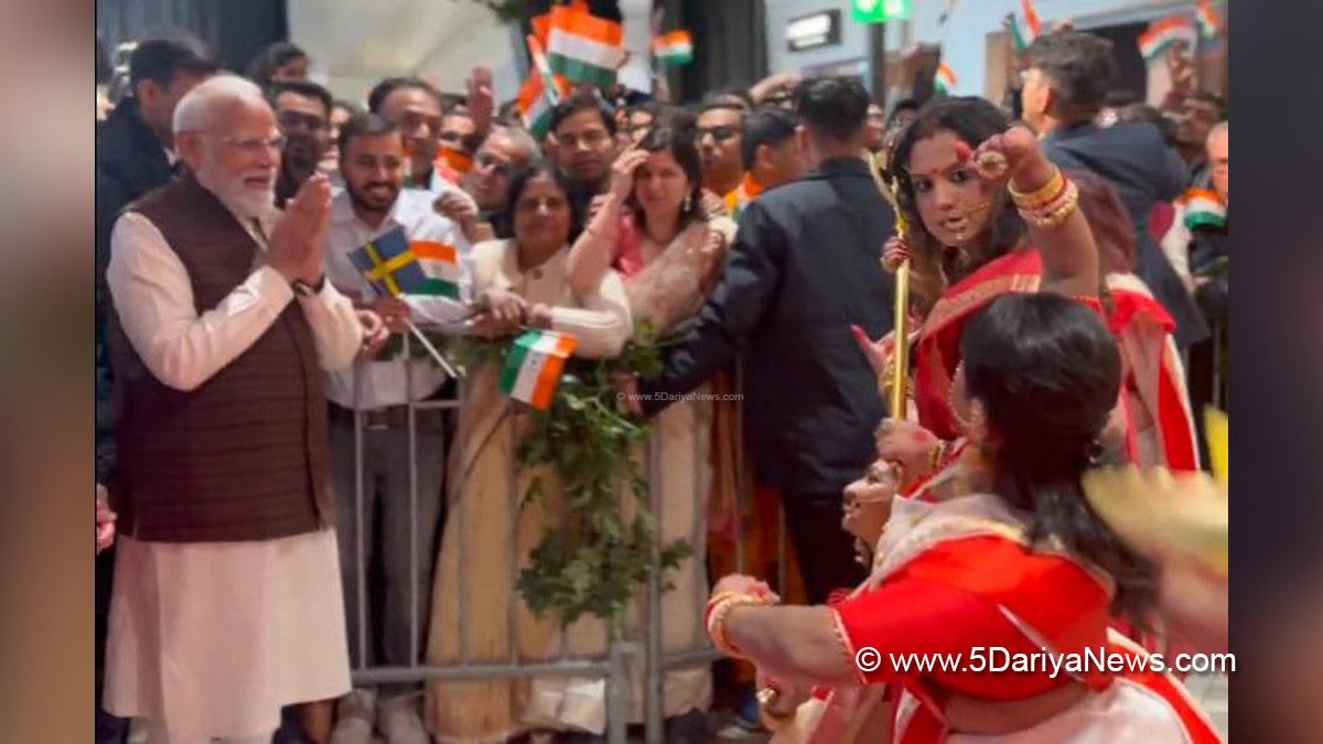 Narendra Modi, BJP, Bharatiya Janata Party, Prime Minister of India, Gothenburg, Sweden
