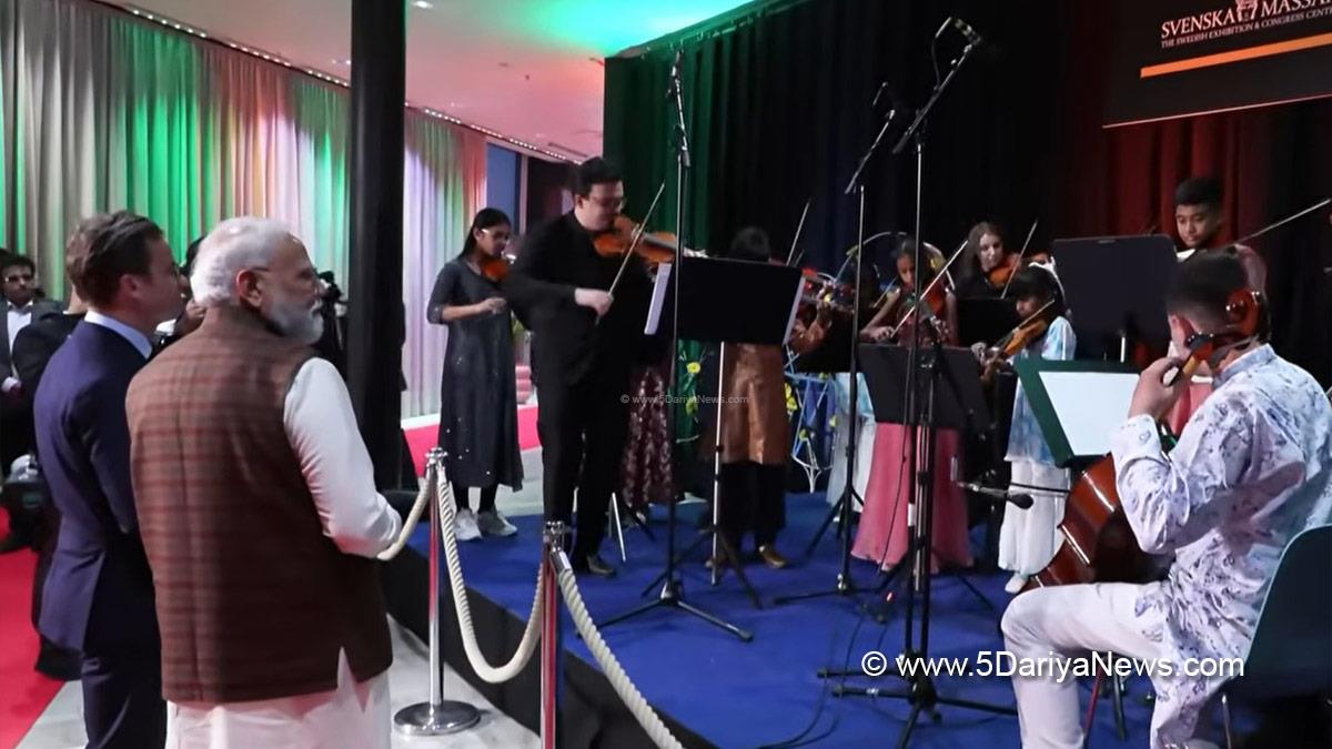 Narendra Modi, BJP, Bharatiya Janata Party, Prime Minister of India, Gothenburg, Sweden