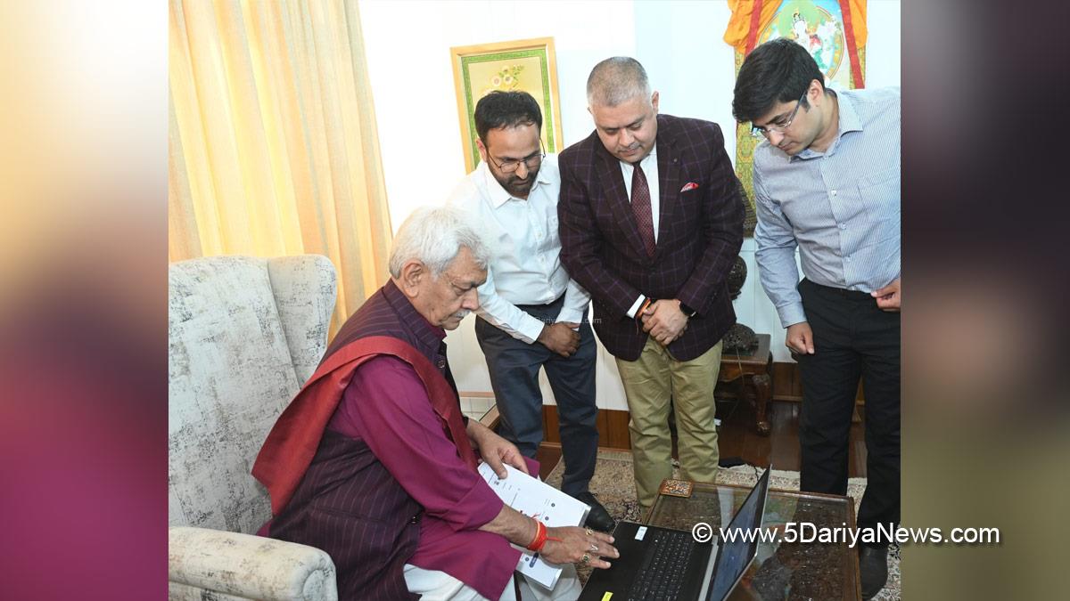 Manoj Sinha, Lieutenant Governor JK, Faz Lul Haseeb, Commissioner SMC, Srinagar, Census 2027
