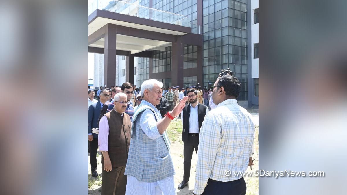 Manoj Sinha, Lieutenant Governor JK, Akshay Labroo, Srinagar, Deputy Commissioner Srinagar, Shri Amarnathji Shrine Board, SASB
