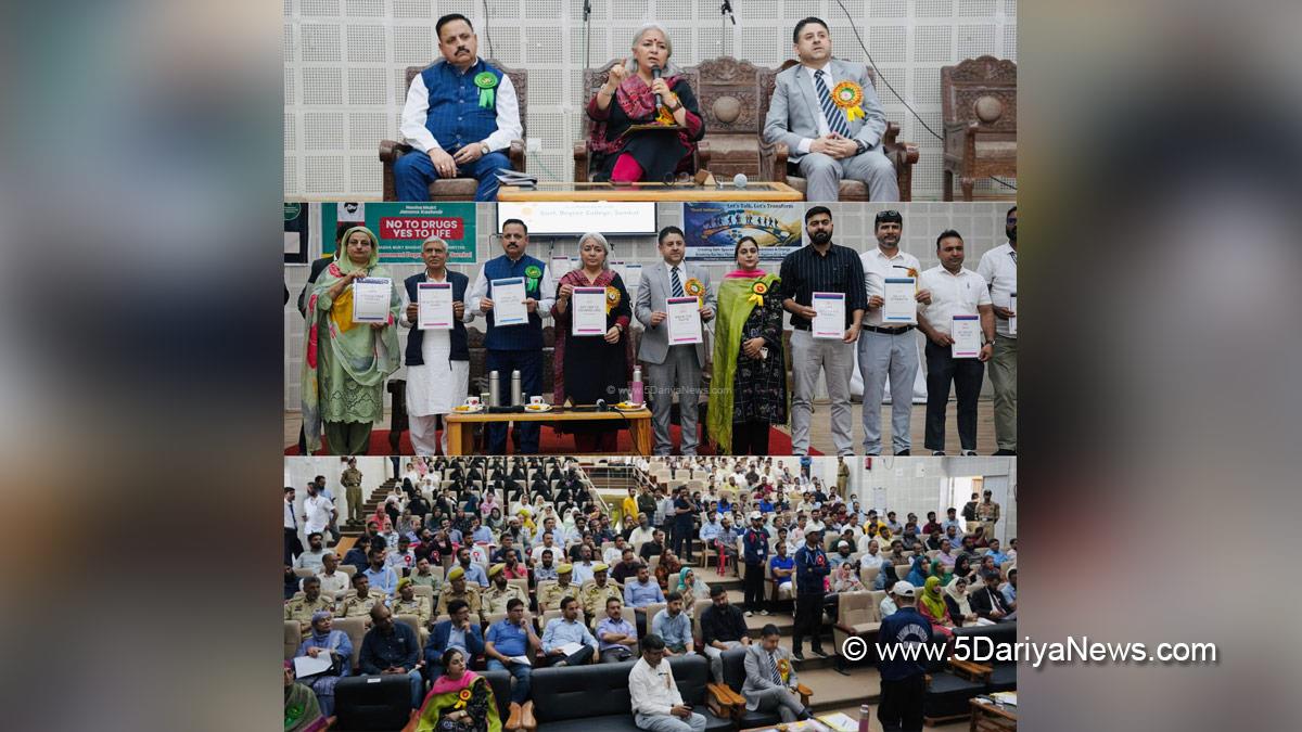Indu Kanwal Chib, Bandipora, Deputy Commissioner Bandipora, Nizamuddin Bhat, Nasha Mukt Jammu and Kashmir Abhiyan