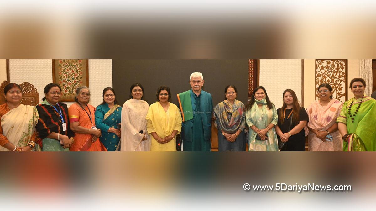 Manoj Sinha, Lieutenant Governor JK, Srinagar, Vijaya K Rahatkar