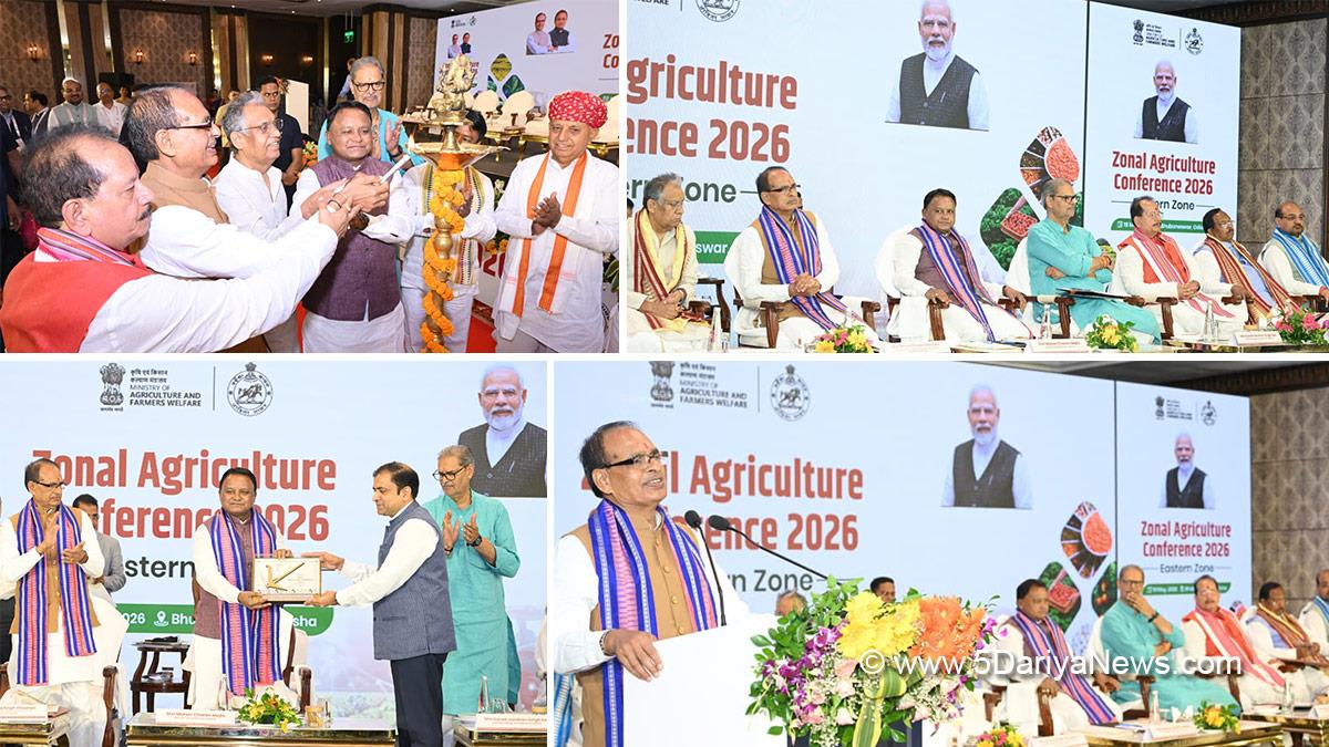 Shivraj Singh Chouhan, Shivraj Chauhan, BJP, Bharatiya Janata Party, Mohan Charan Majhi, BJP Odisha, Chief Minister of Odisha, Odisha, Bhubaneswar, Eastern Regional Agriculture Conference
