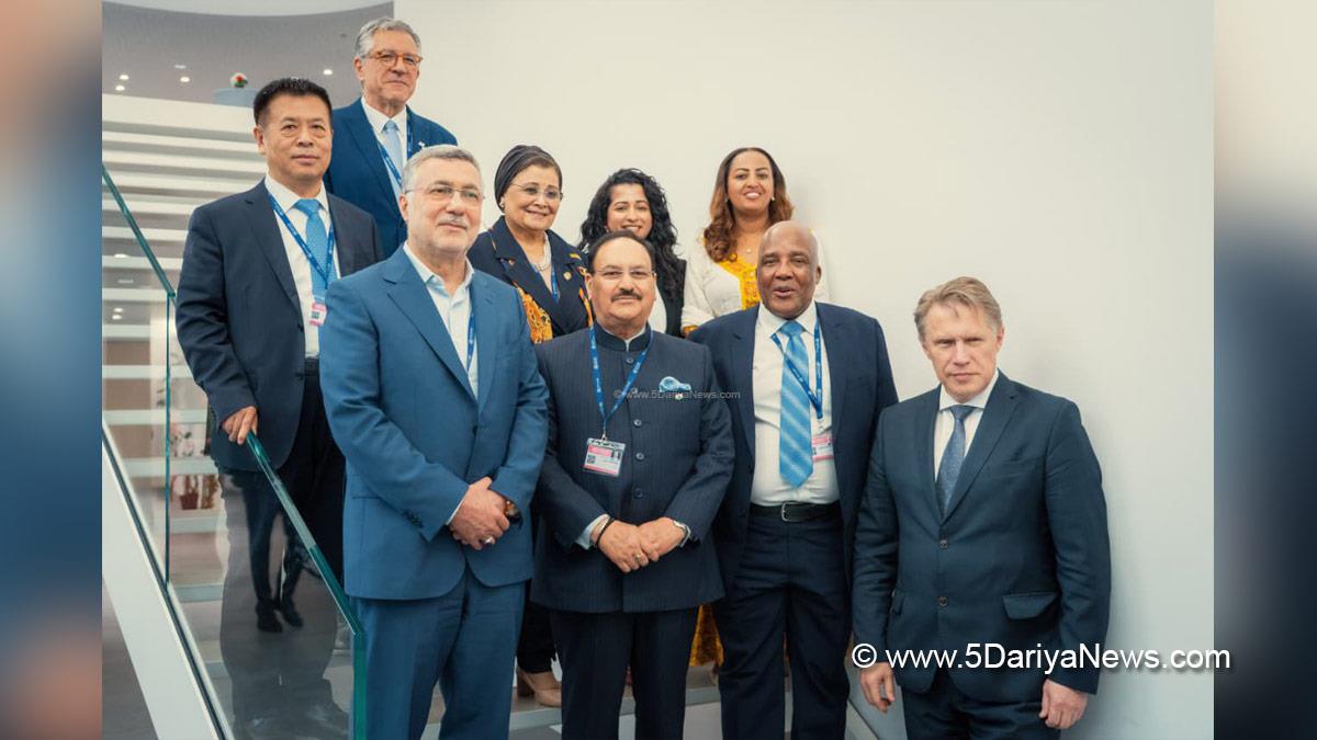Jagat Prakash Nadda, JP Nadda, BJP, Bharatiya Janata Party, Geneva