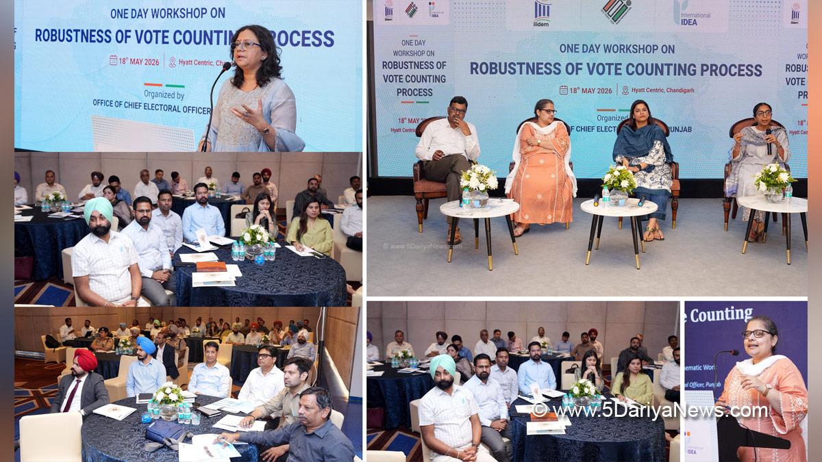 Anindita Mitra, Election Commision Punjab, ECI, Chief Electoral Officer Punjab, CEO Punjab