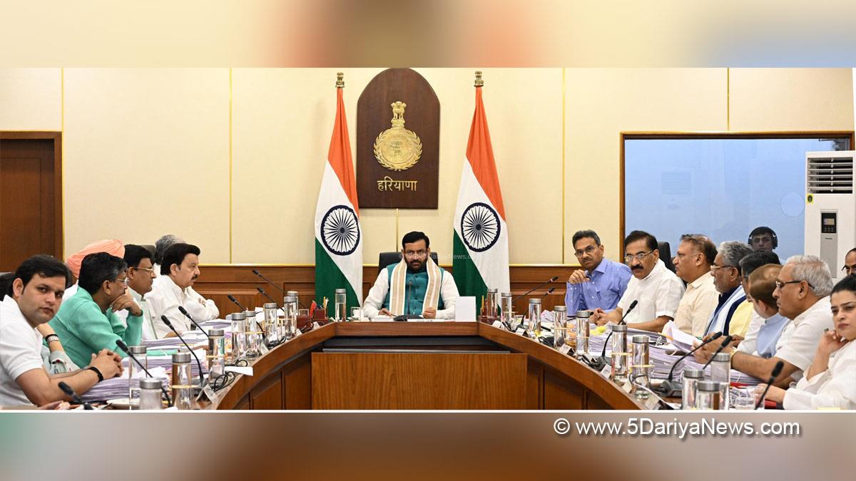 Nayab Singh Saini, Chief Minister of Haryana, BJP Haryana, Cabinet Decisions Haryana