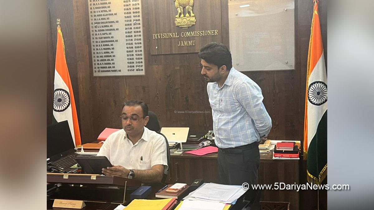 Ramesh Kumar, Jammu, DDC Jammu, Divisional Commissioner Jammu