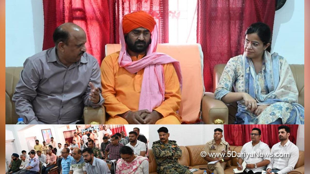 Ayushi Sudan, Samba, Deputy Commissioner Samba, Baba Chamliyal Mela, Baba Sidh Goria Ji Mela 2026