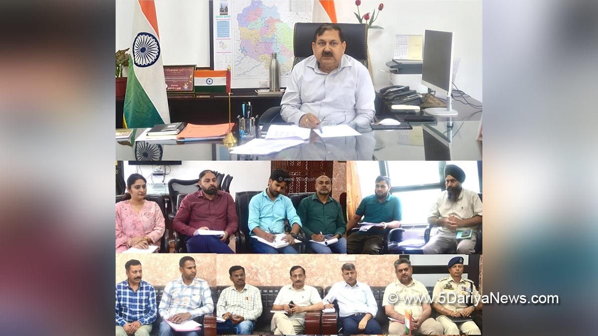 Ashok Kumar Sharma, Poonch, Deputy Commissioner Poonch, District Telecom Committee
