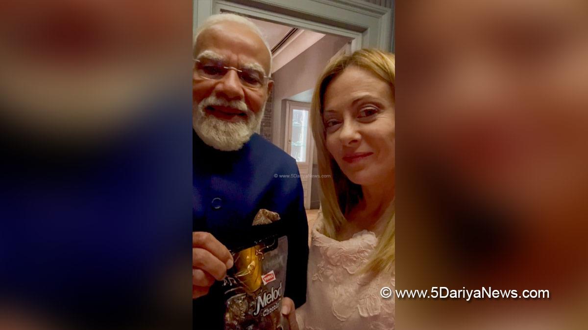 Narendra Modi, BJP, Bharatiya Janata Party, Prime Minister of India, Giorgia Meloni, Rome