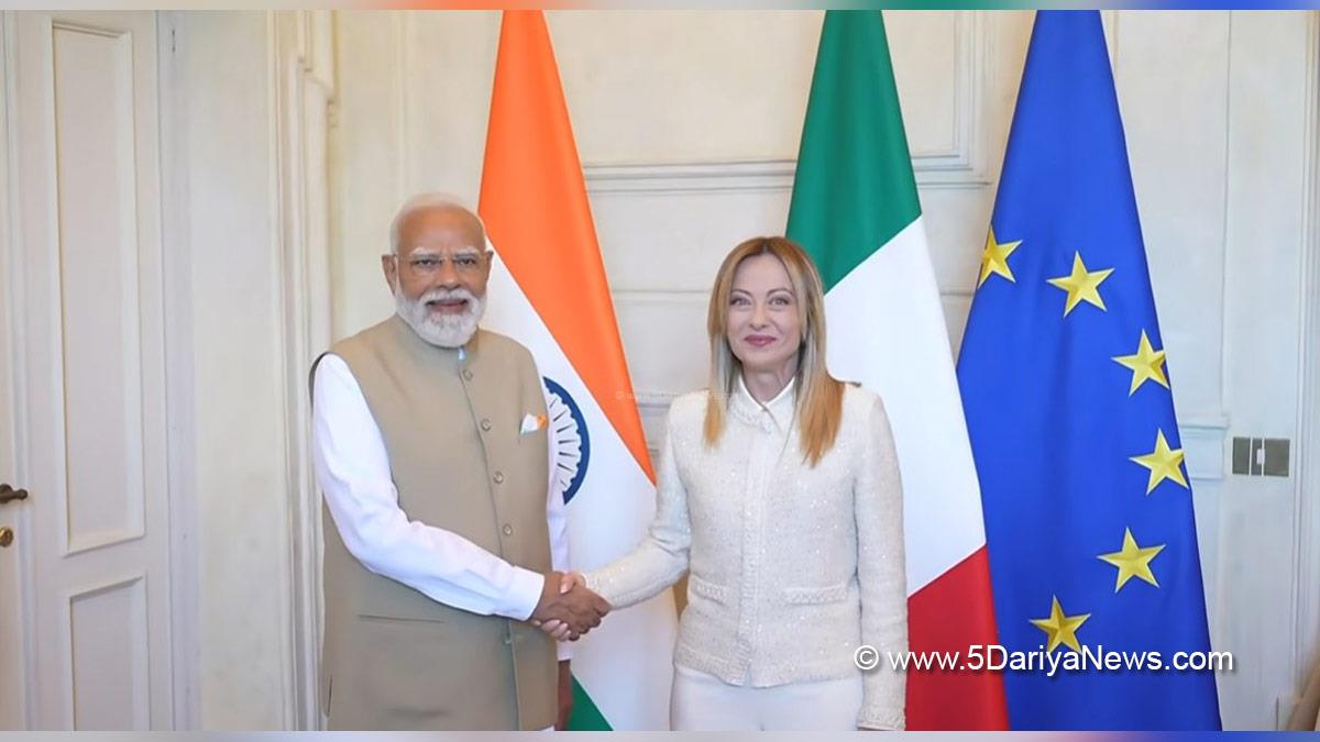 Narendra Modi, BJP, Bharatiya Janata Party, Prime Minister of India, Giorgia Meloni, Rome