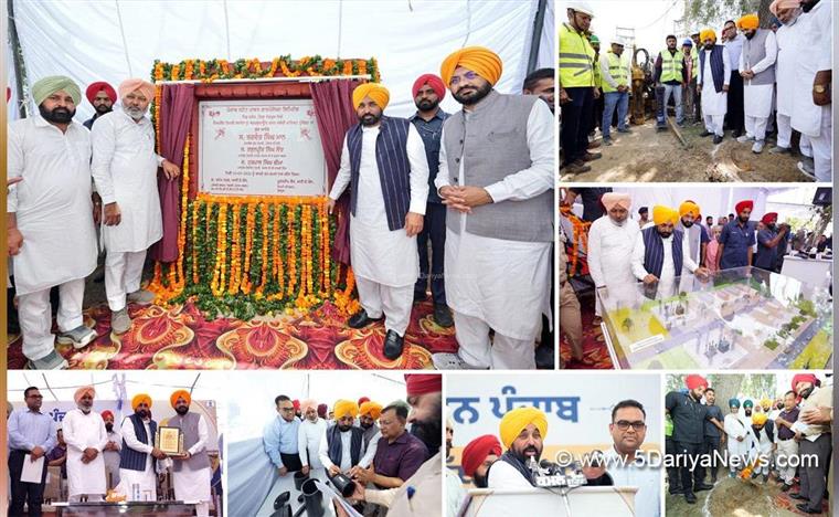 Bhagwant Mann Govt Launches Underground Electricity Wiring Project from Satauj