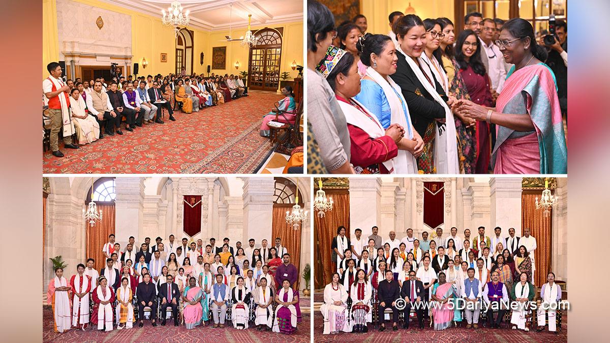 Droupadi Murmu, President of India, President, Indian President, Rashtrapati, New Delhi