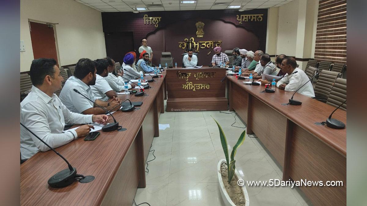 Dalwinderjit Singh, DC Amritsar, Amritsar, Deputy Commissioner Amritsar