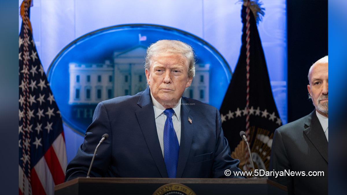 Donald Trump, US President, Washington